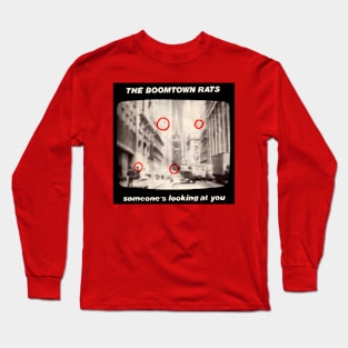 Someone's Looking at You 1979 New Wave Throwback Long Sleeve T-Shirt